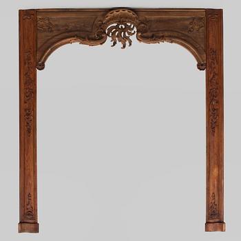 Door frame, Rococo/Rococo style, 18th/19th century.