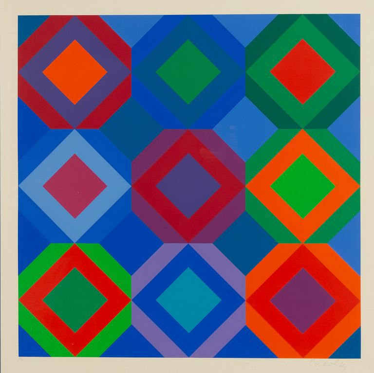 Victor Vasarely, Untitled.