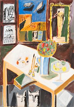 Madeleine Pyk, "Ateljén".