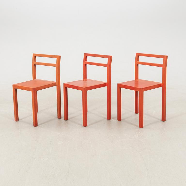 Boris Berlin & Poul Christiansen (Komplot design), stolar 7 st "Non" för Källemo 2000-tal.
