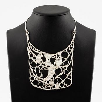 Lars Arby, collier, sterlingsilver, Göteborg 1976.