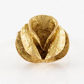 Theresia Hvorslev, ring, 18K guld, Lidköping 1988.