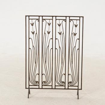 Brass grille 1940s/50s.