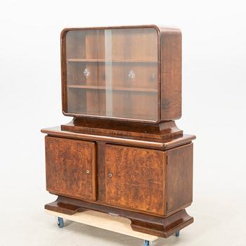 Vitrinskåp Art Deco 1900-talets första hälft.