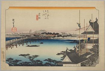 Ando Utagawa Hiroshige, after.