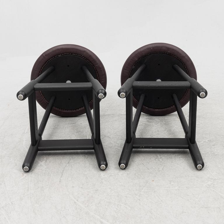 Chris Martin, a pair of 'Albert Bar Stools', Massproductions.