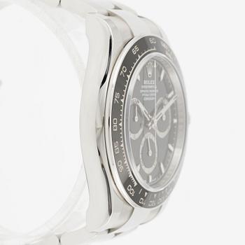 Rolex, Cosmograph, Daytona, chronograph, wristwatch, 40 mm.