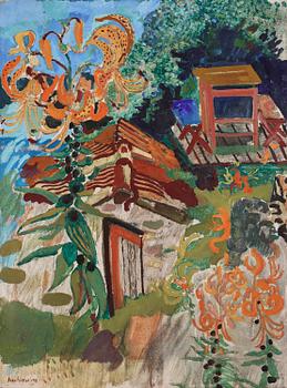 780. Sven X:et Erixson, Summer garden.
