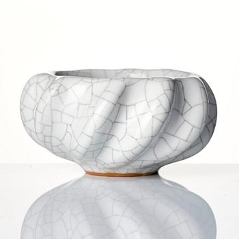 Axel Salto, a stoneware bowl, Royal Copenhagen, Denmark, model 20681.