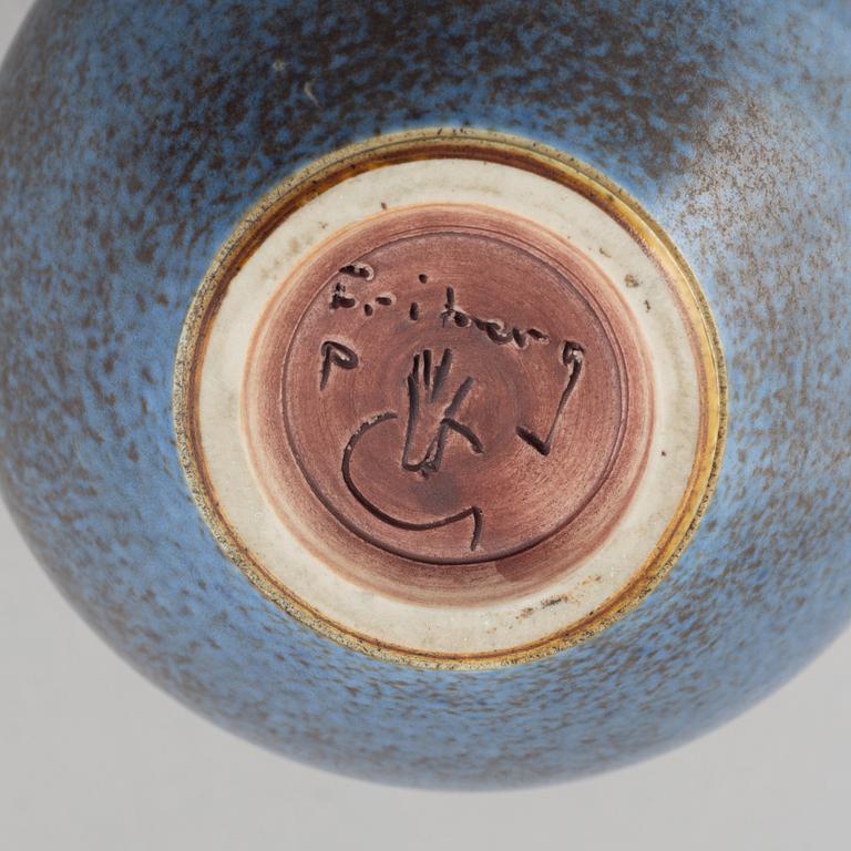 Berndt Friberg, a stoneware vase, Gustavsberg Studio 1974.