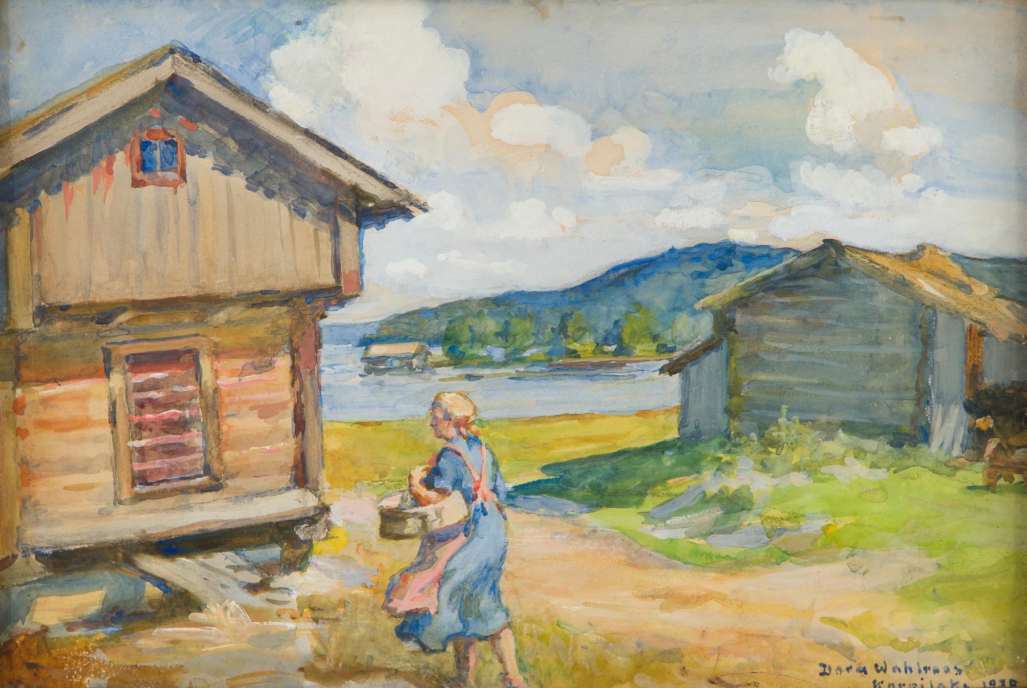 Dora Wahlroos, Sommardag.