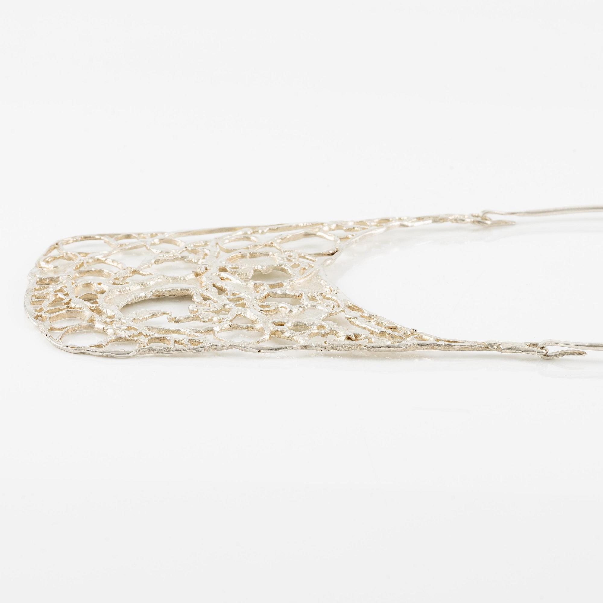Lars Arby, collier, sterlingsilver, Göteborg 1976.