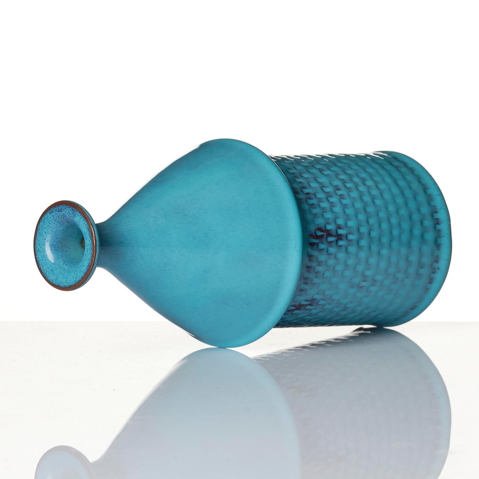 Stig Lindberg, a stoneware vase, Gustavsberg Studio, 1968.