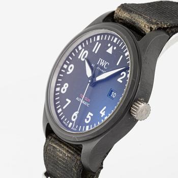 IWC, Pilot´s Watch, "Top Gun", armbandsur, 41 mm.