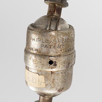 Johan Petter Johansson, lampa, "Triplex-Pendel", 1900-talets mitt.