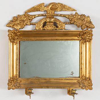Spegellampett, senempire, 1800-talets mitt.