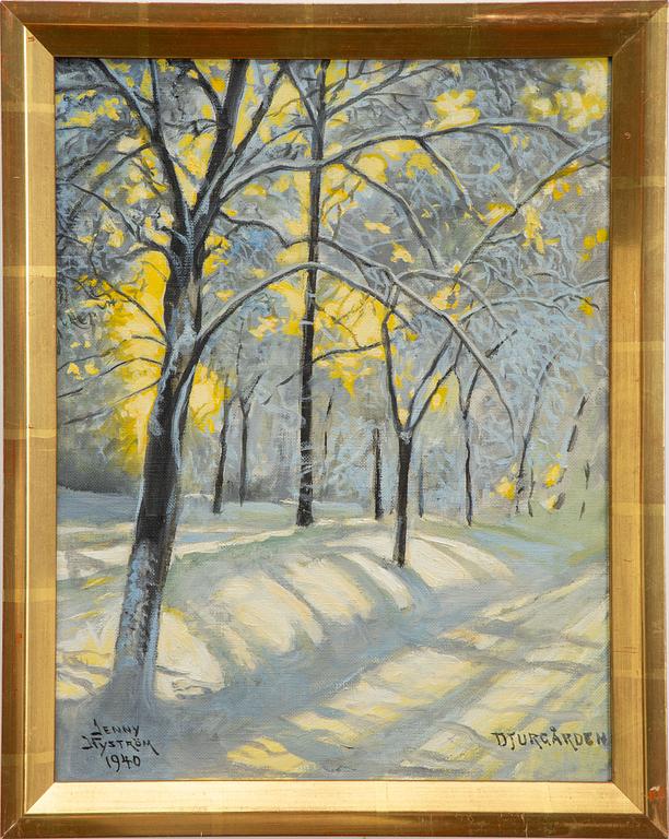 Jenny Nyström, "Djurgården".