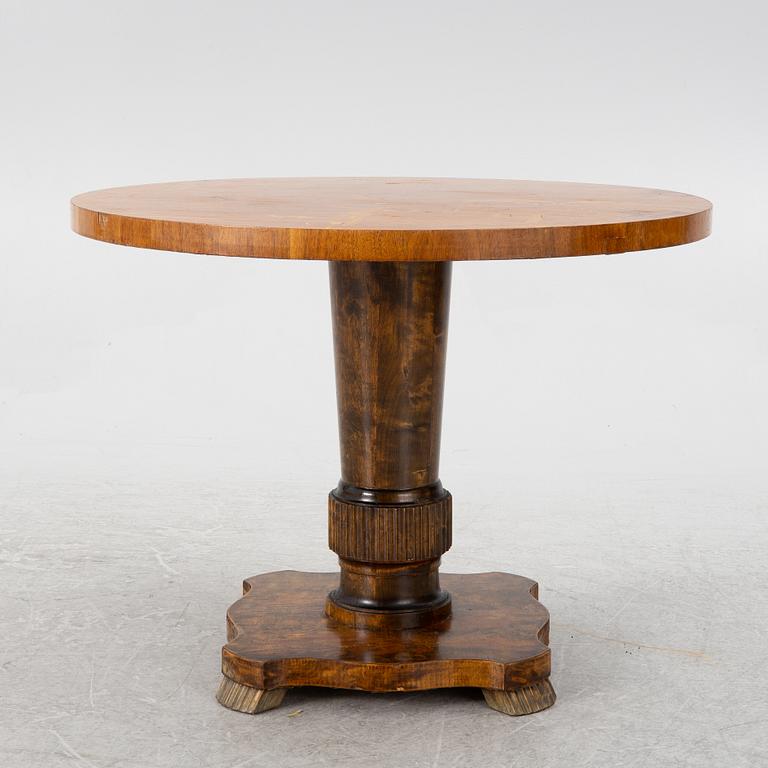 A 1920's/30's coffee table.