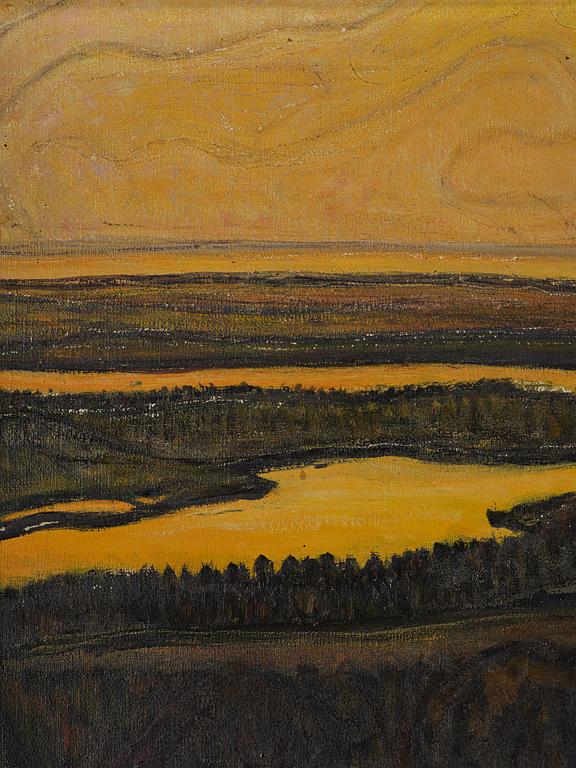 Otto Hesselbom, Study for "Our Country".