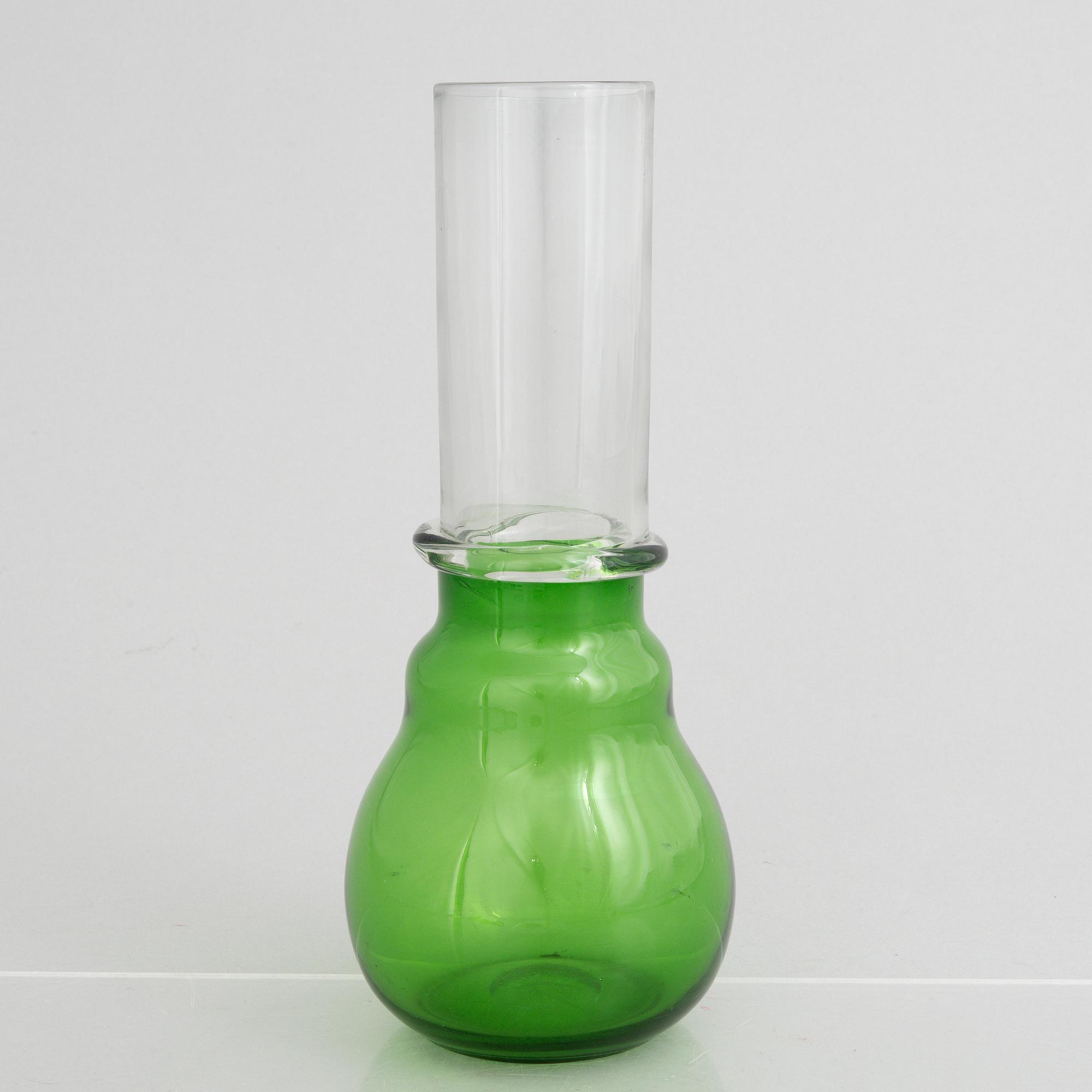Oiva Toikka, vas, "OT 13", glas, Nuutajärvi Notsjö, Finland 1965, ed 38/100.