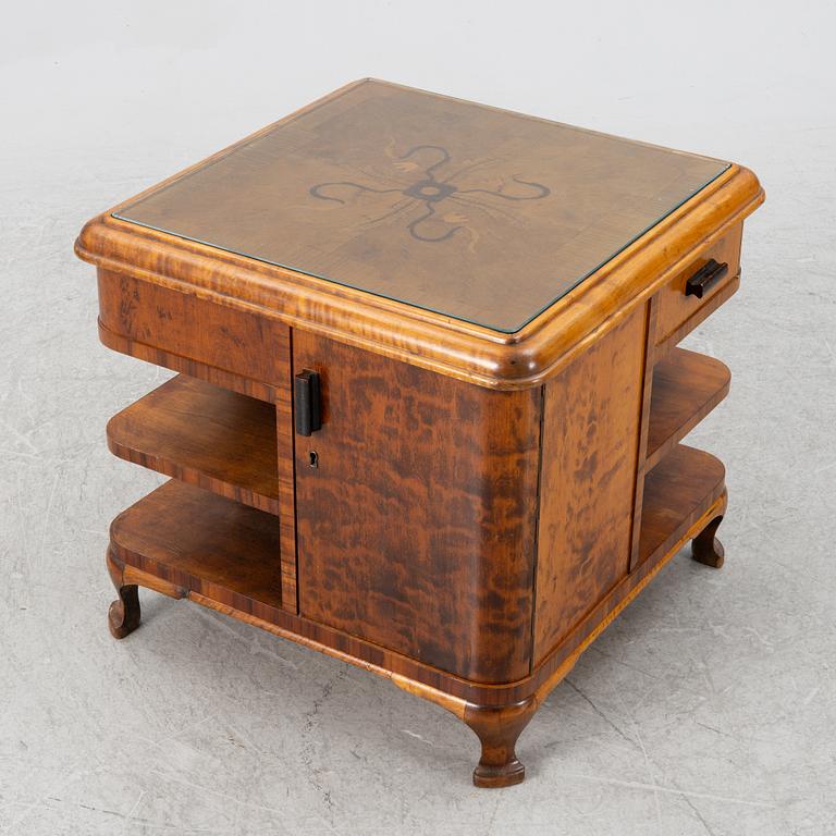 Smoking table, 1930s.