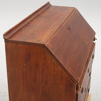Sekretär, 1800-tal.